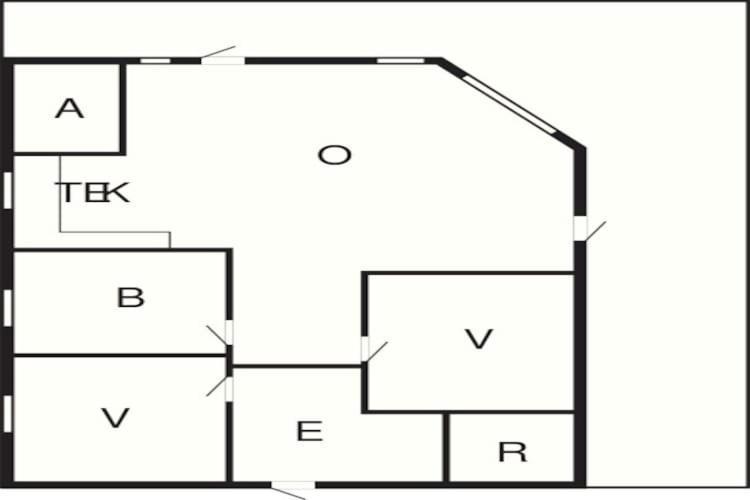 6 Person Holiday Home In Knebel Ørby Exterior foto